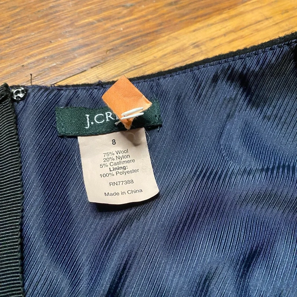 J. Crew Black A-Line Skirt